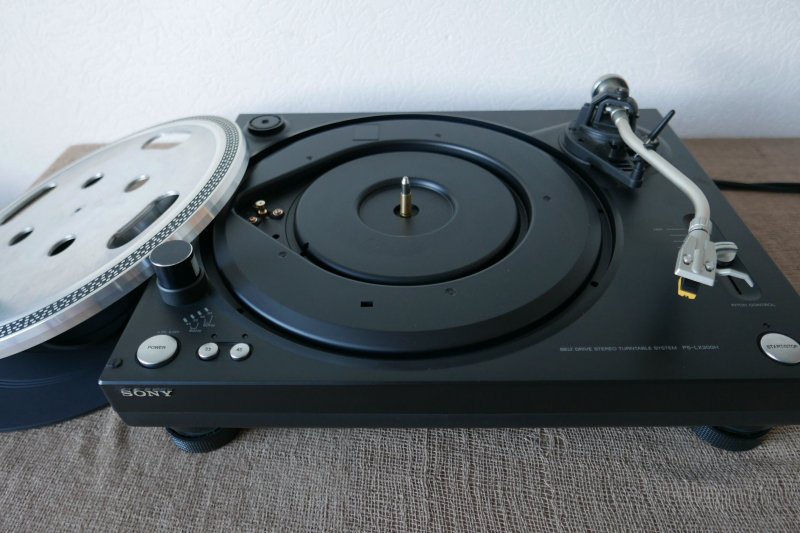 Sony PSLX300H Belt Drive Stereo Plattenspieler Turntable System SONY