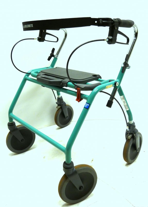 Rollator Invacare DOLOMITE MAXI 55 belastbar bis 169kg Sitzbreite 55