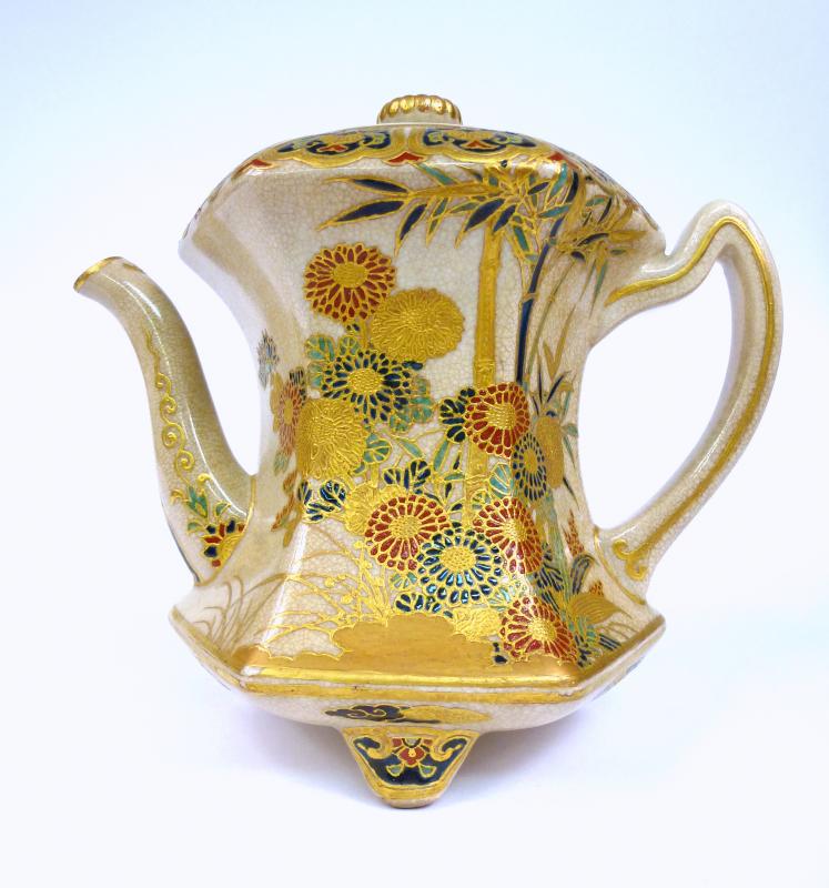 Rare Pot Teapot Satsuma 19 Jh Japan eBay