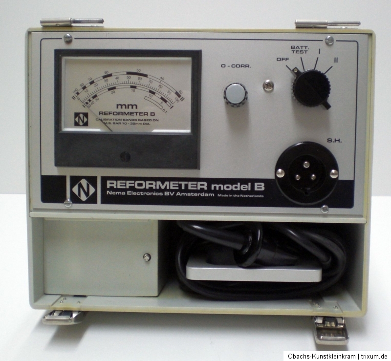 Reformeter Model B Überdeckungsmesser Retro Vintage Nema Electronics