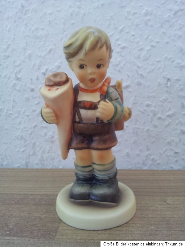 Art. A 840) Hummelfigur Nr. 80 2/0 Erster Schulgang Top Zustand