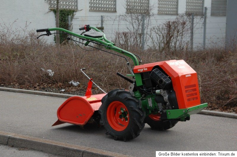 Agria 3400 Diesel Profi   Einachser mit Fräse