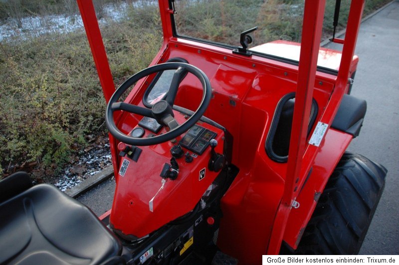 Carraro 4400 TTR Tigretrac Kommunaltraktor Wendesitz nur 890Bh