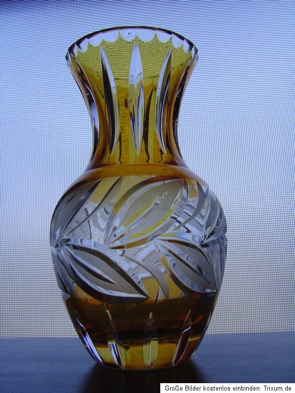 Bleikristall Vase Kristallvase bleikristallvase Kristall Amphore Art