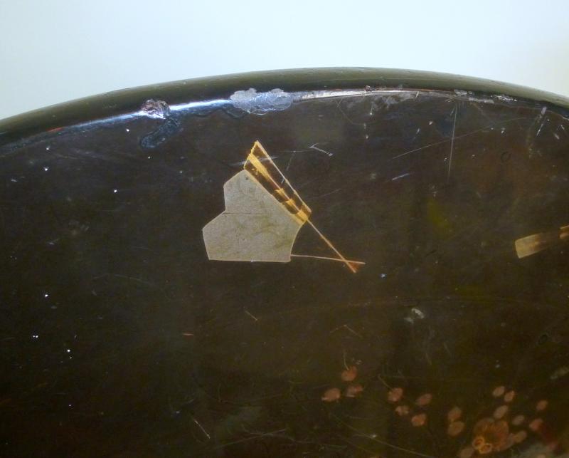 Seltener Tisch Lackmalerei Frankreich um 1860 Pfau Lack | eBay