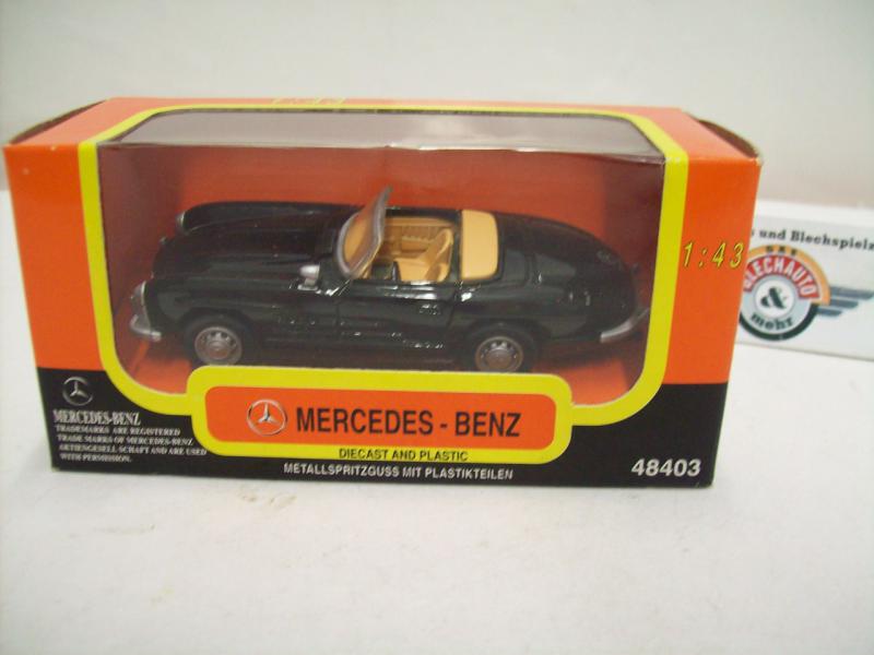 Mercedes-Benz 300SL Roadster, 1957, black, New-Ray 1:43, OVP | eBay