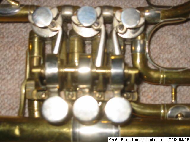   rotary C  Flugelhorn Zalud Terezin w. garland & pigtale crook  