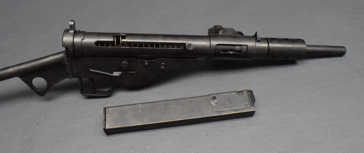 Maschinenpistole Sten Mark II 9 mm 1940 Deko, zum Sonderpreis! eGun
