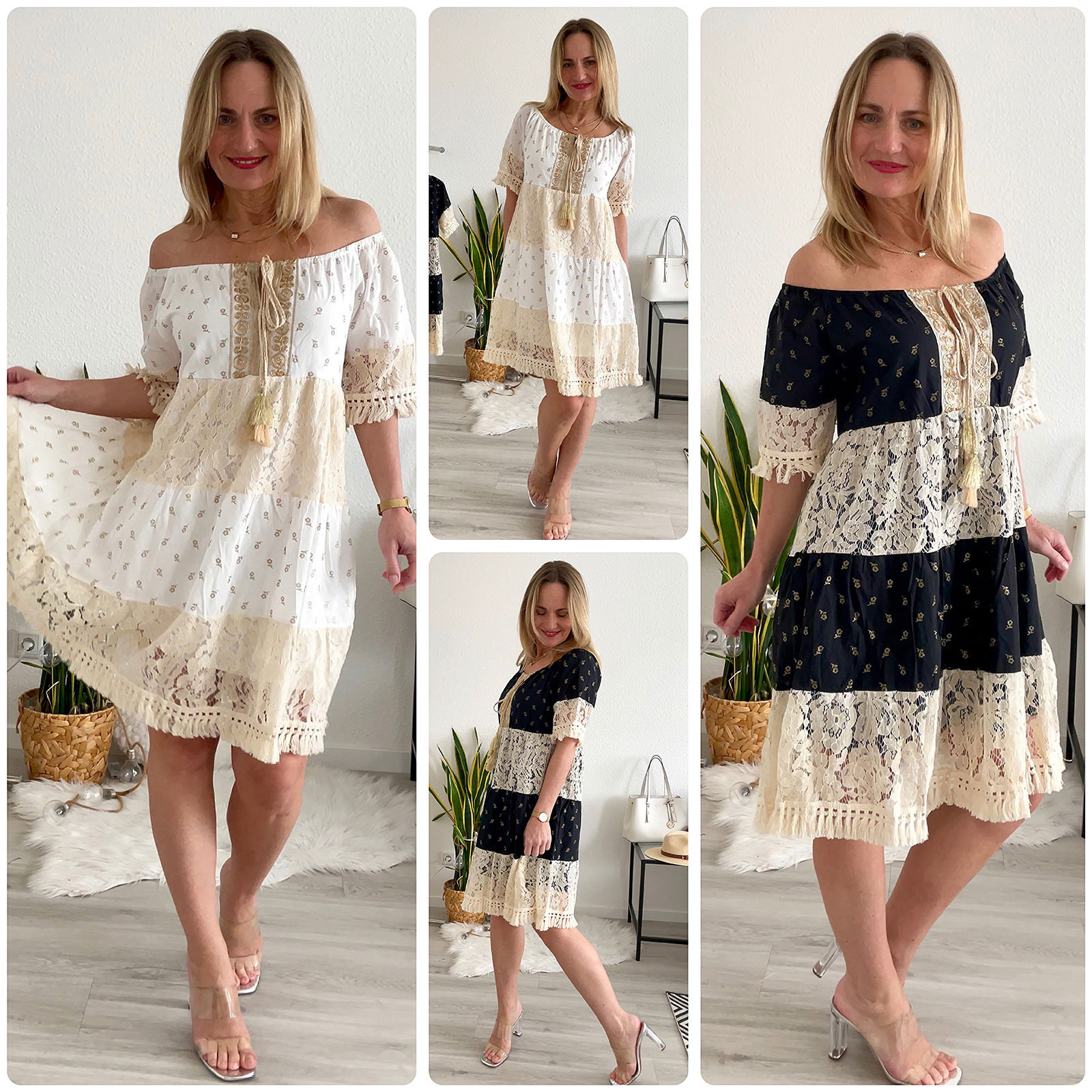 Damen Sommer Kleid Ibiza new collection