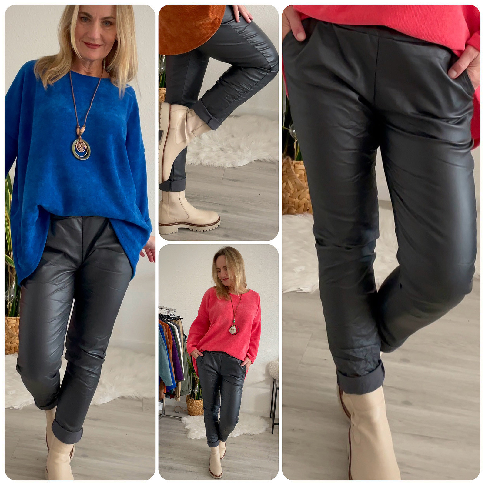 new collection jogpants Damen Italy leder