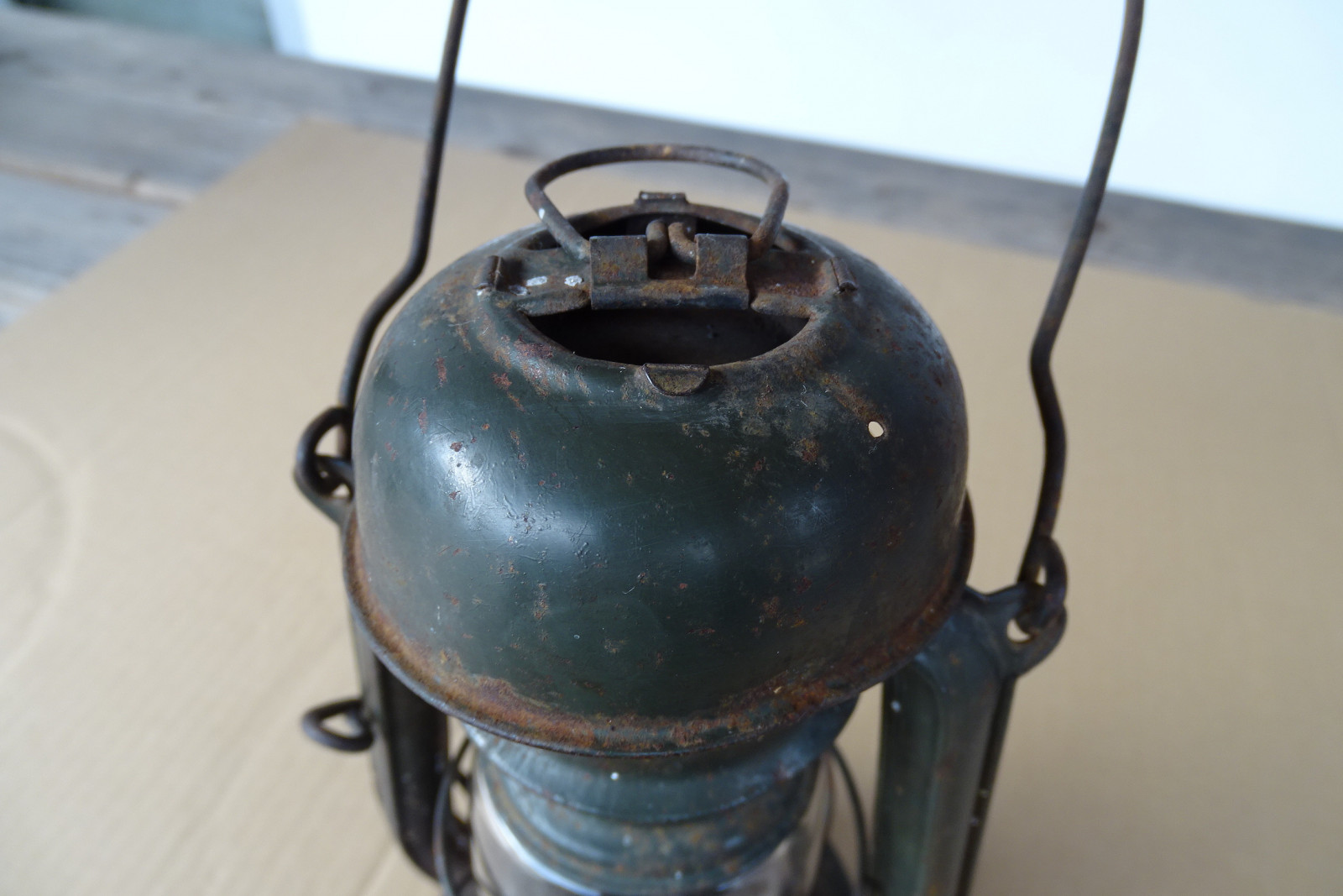 FEUERHAND 176 WW2 Pilzkopf Wehrmacht Sturmlaterne mit FEUERHAND 176 WW2 Pilzkopf Wehrmacht Sturmlaterne mit