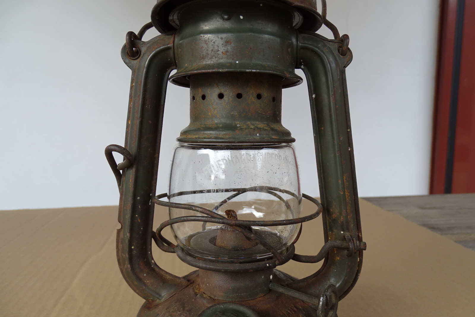 FEUERHAND 176 WW2 Pilzkopf Wehrmacht Sturmlaterne mit