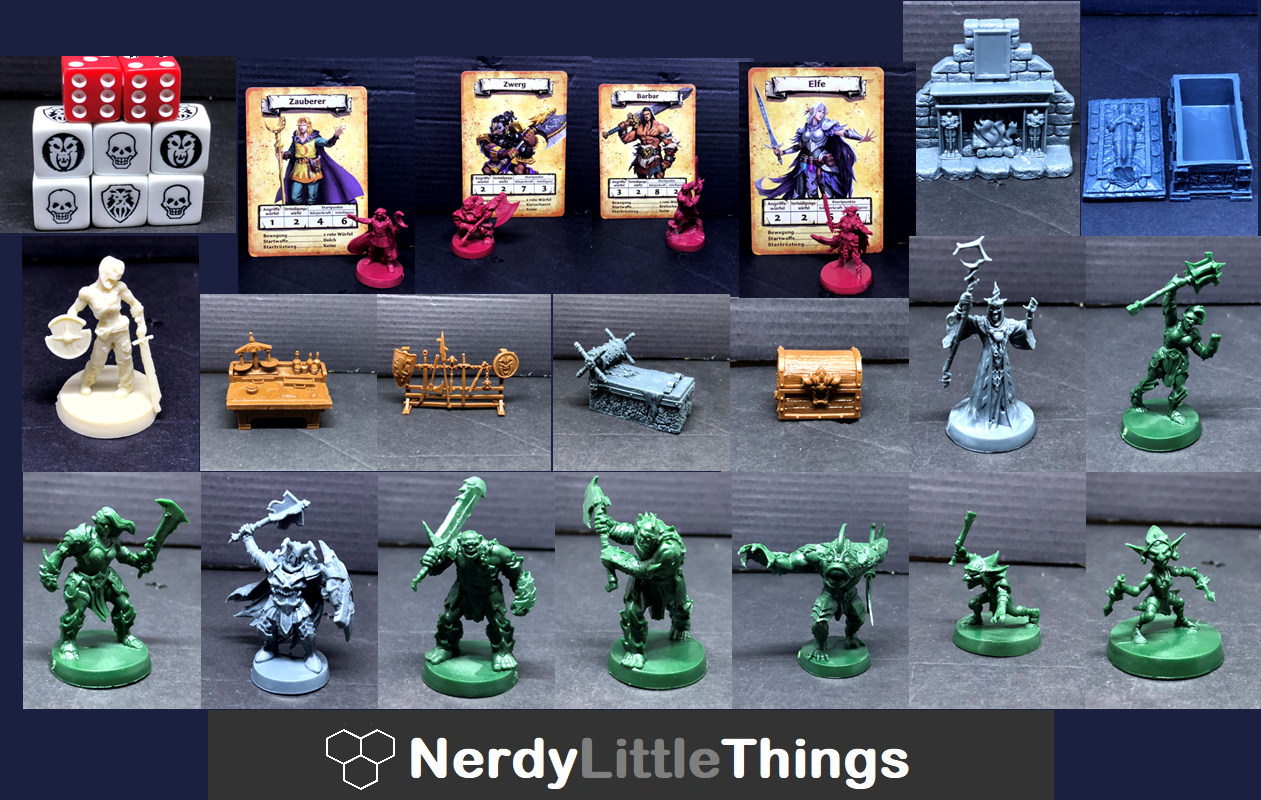 HEROQUEST Complete SPELL CARDS Set Avalon Hill NEW