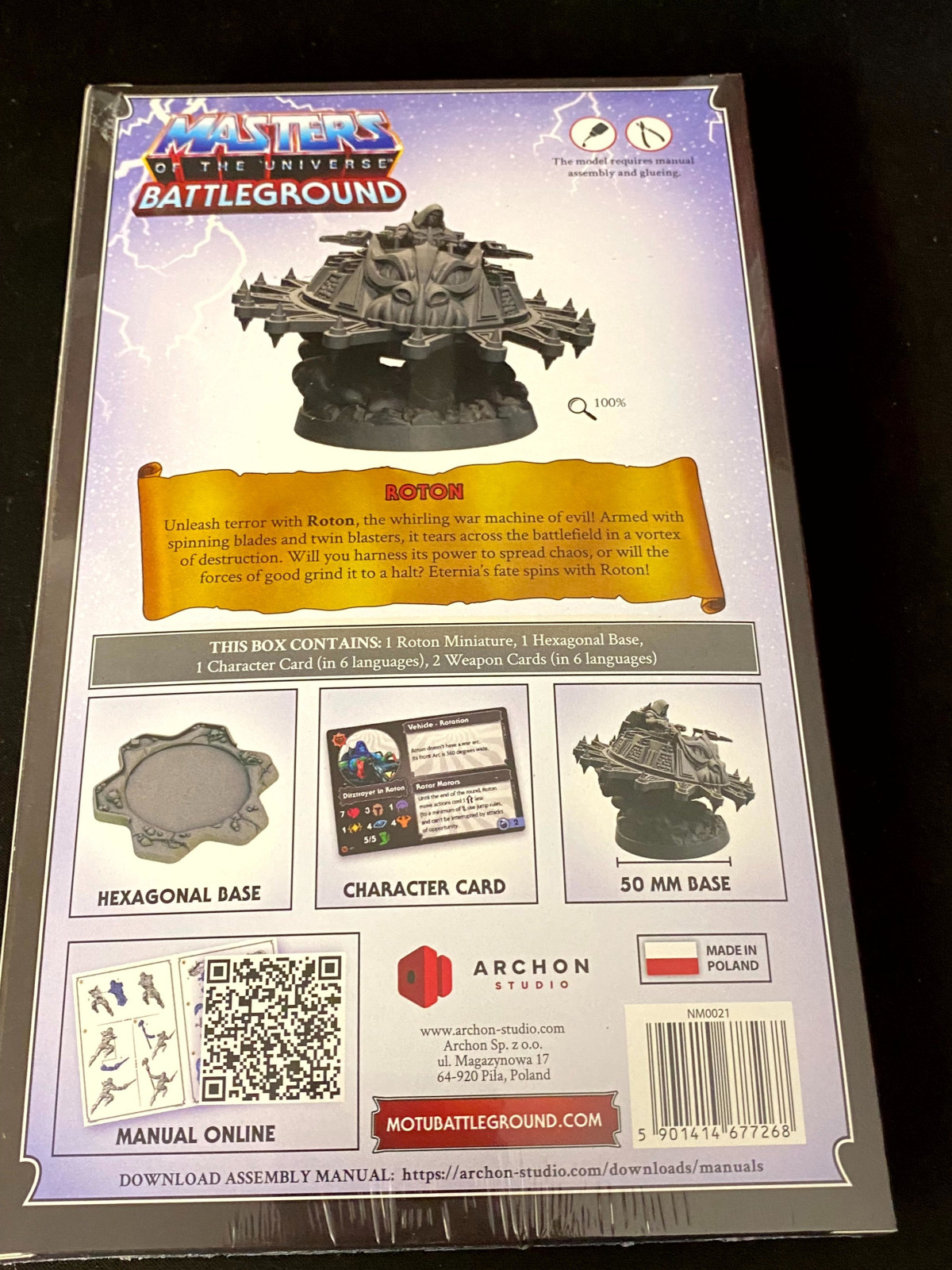 その他 mm Masters of the Universe Battleground - MOTU - ROTON - Promo
