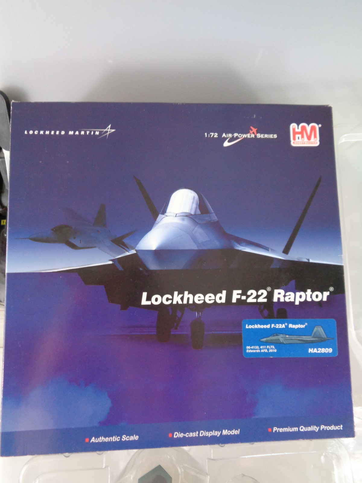 HM Hobbymaster Modell Flugzeug Lockheed F-22 Raptor 1:72 (7200) | eBay
