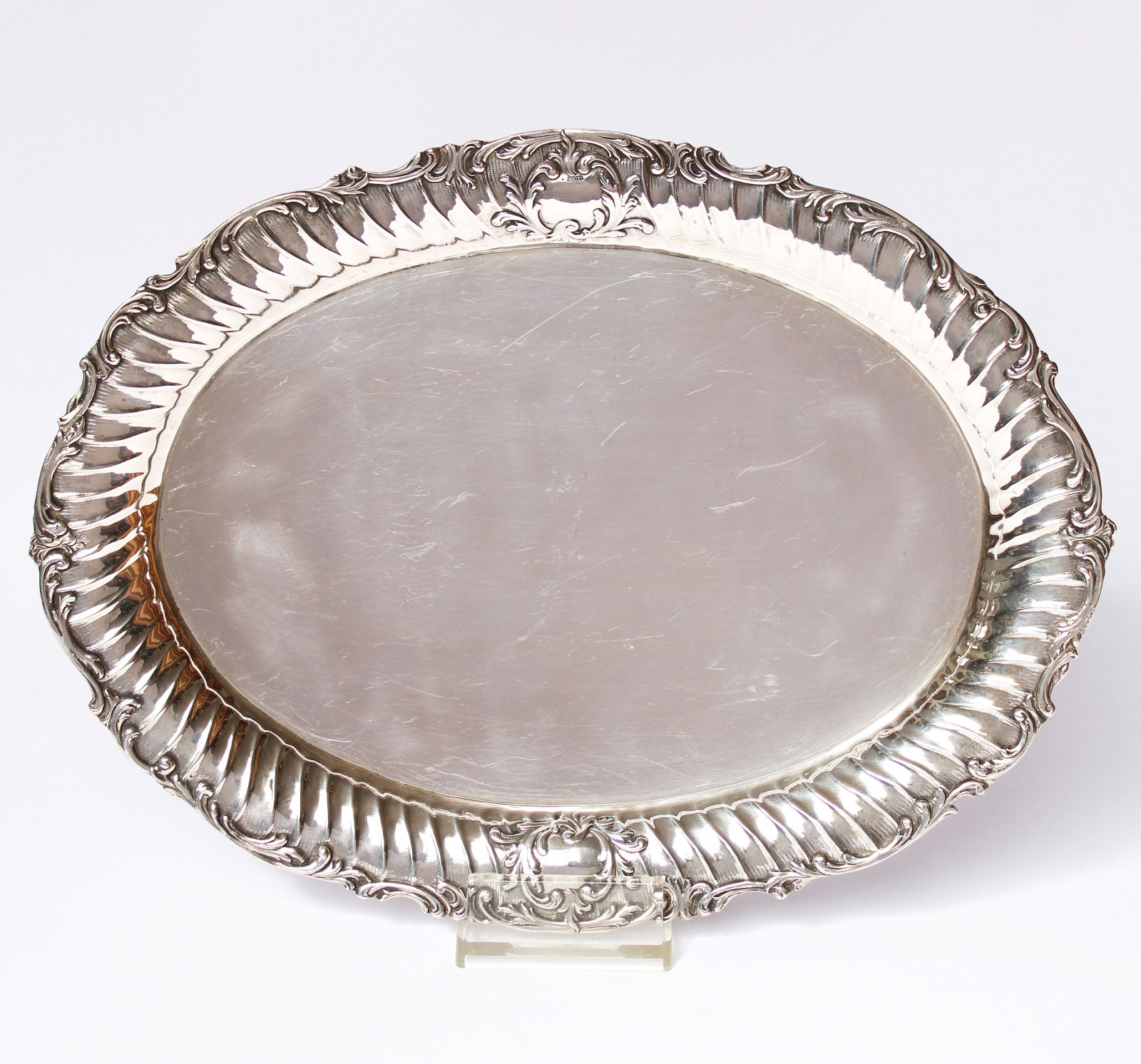 6X Christoph Widmann 835 Silber Hildesheimer Rose Dessert